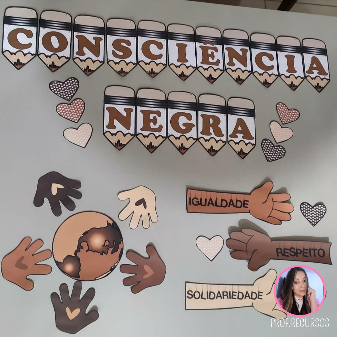 CONSCIÊNCIA NEGRA PARA COLORIR 4