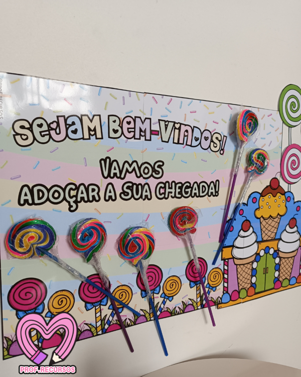 Kit VAMOS ADOÇAR A SUA CHEGADA 🍭🍬 - Image 3