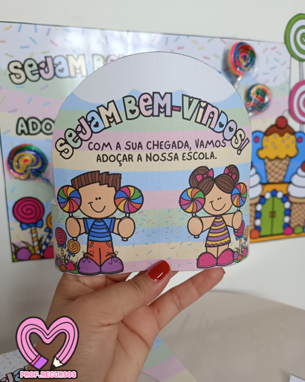 Kit VAMOS ADOÇAR A SUA CHEGADA 🍭🍬 - Image 5