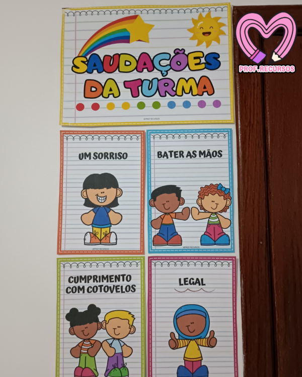 PLAQUINHAS SAUDAÇÕES DA TURMA - Image 5